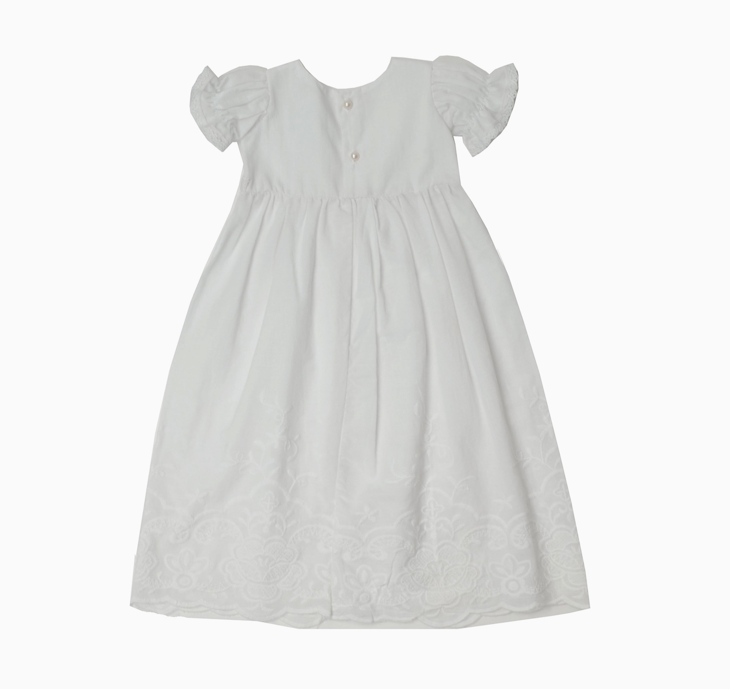 Soulful White Baby Gown